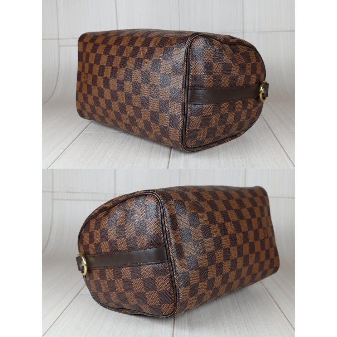 Rank A｜ LV Damier Speedy 25 Hand Bag With Shoulder Strap｜S24052403