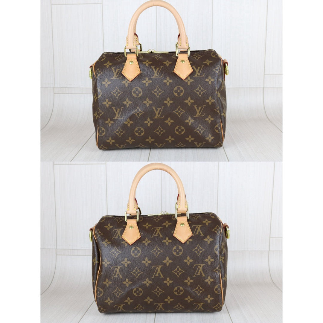 Very Good ( Rank A) ｜ LV Monogram Speedy 25 Hand Bag With Shoulder Strap｜X25103102
