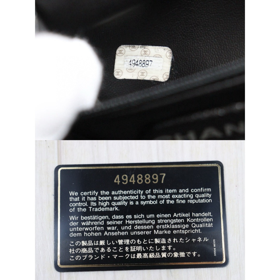 Very Good ( Rank A)｜ CHANEL Caviar Skin Vanity Handbag  Made In 1996～1997Year ｜25042101