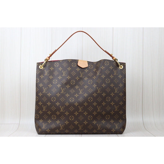 Rank AB｜LV Monogram Graceful MM Shoulder Bag｜24070105