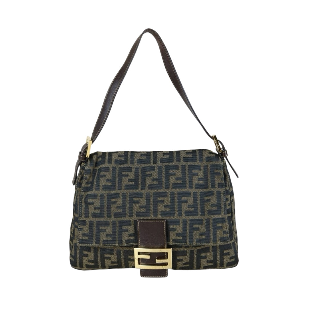 Good ( Rank AB)｜ FENDI Zucca Mamma Baguette Shoulder Bag｜S25112912
