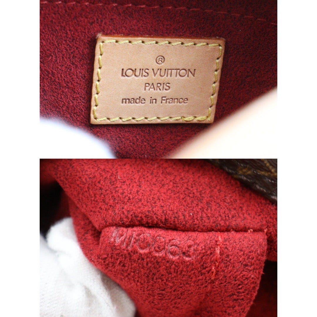 Rank AB｜LV Monogram Pochette Croissant Shoulder Bag｜24011620