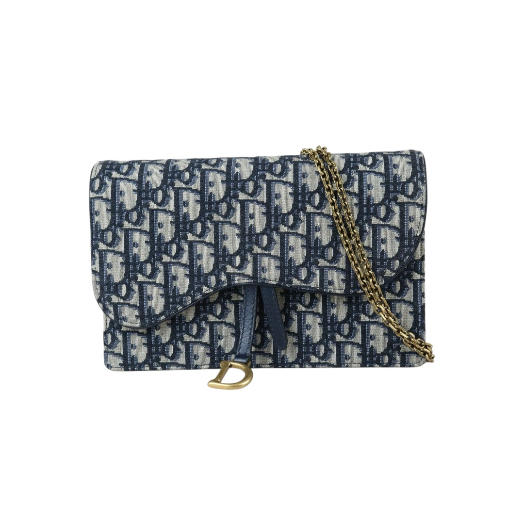 Include Entrupy Certificate of Authenticity｜Very Good ( Rank A)｜   Dior Trotter WOC Shoulder Bag ｜S26040808