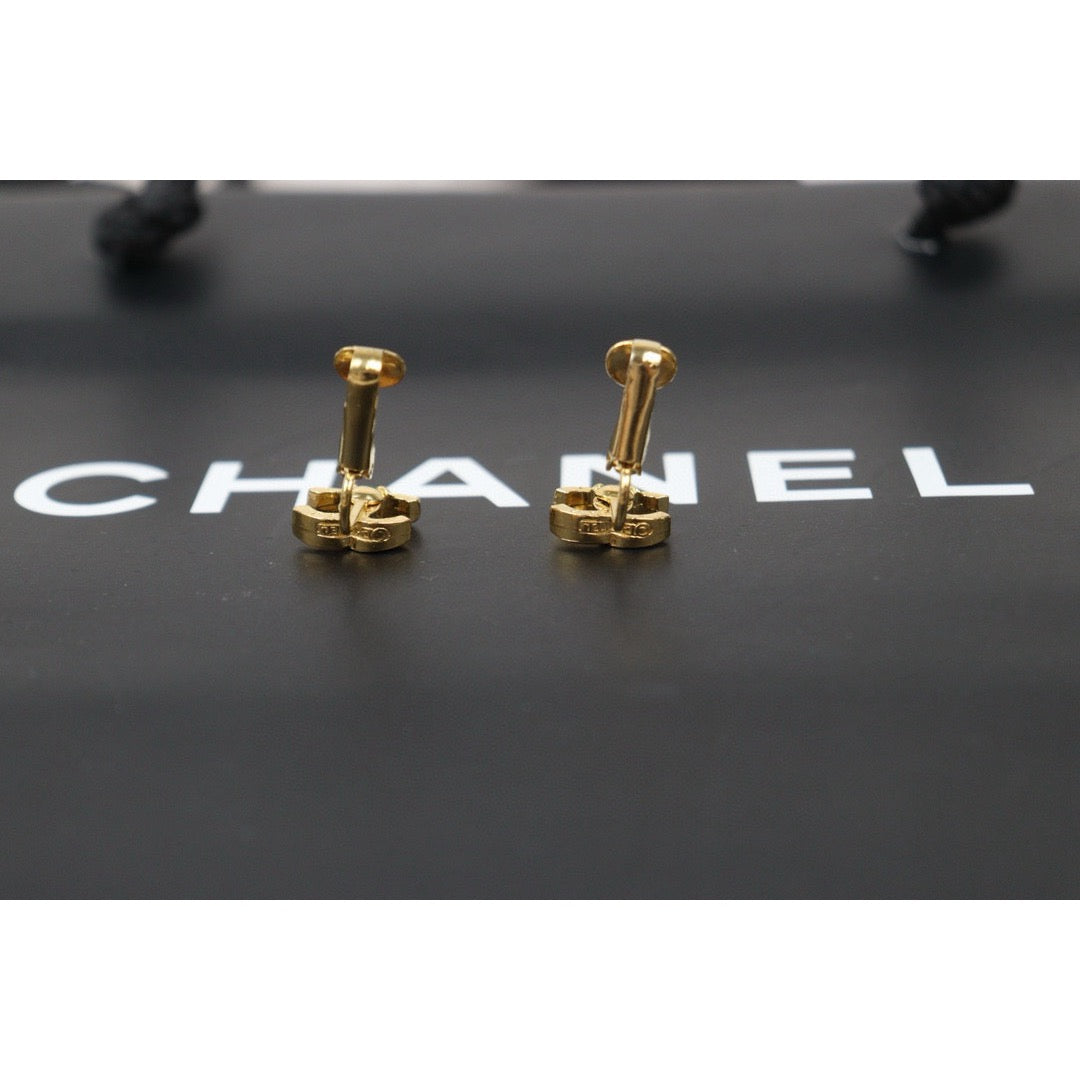 Very Good ( Rank A) ｜CHANEL COCO Earrings 18k Gold Plated ｜24110740