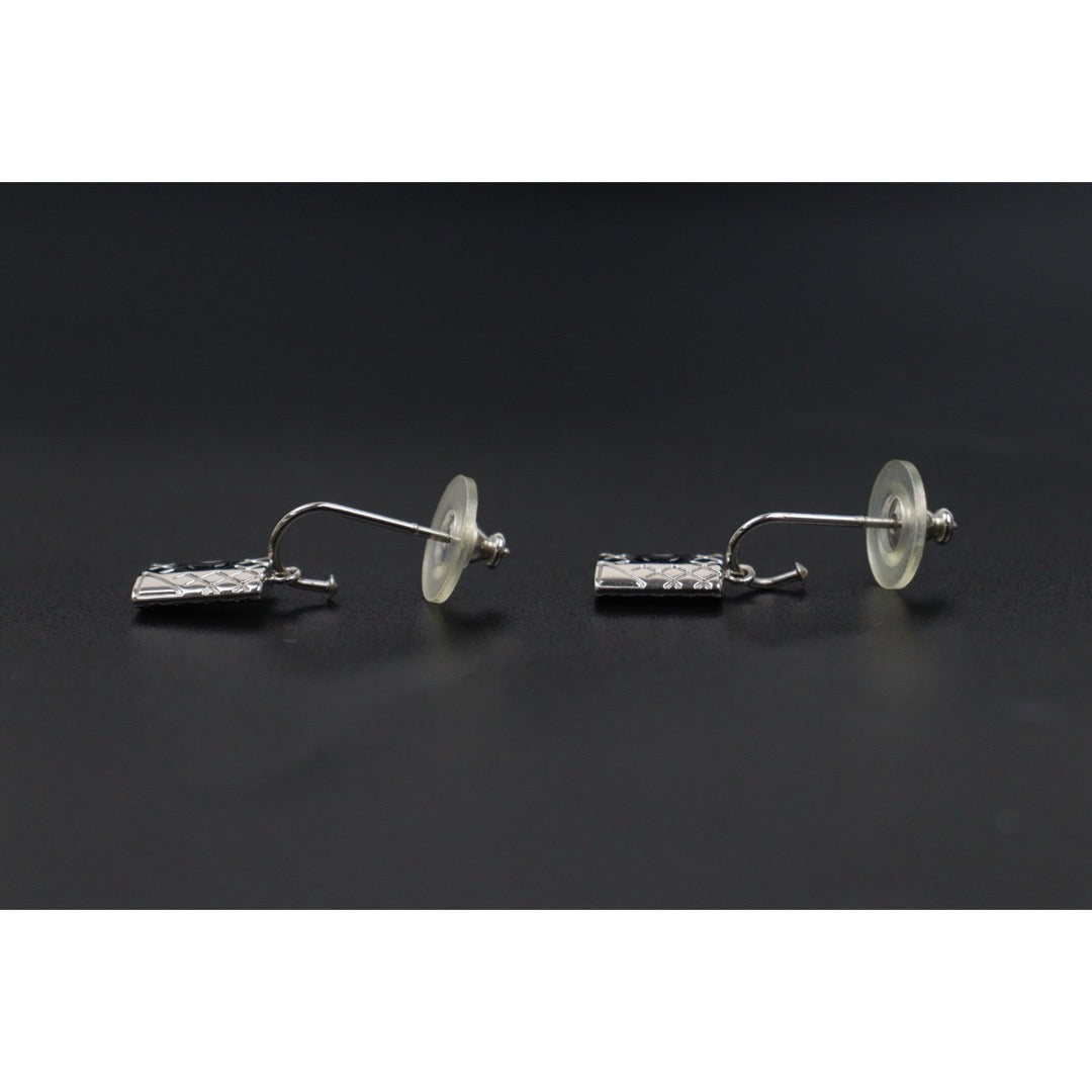 Include Authentic Detective Certificate of Authenticity｜Very Good ( Rank A) ｜CHANEL 05C COCO Mark Cambon Bag  Earrings Made In 2005Year｜Y26040608