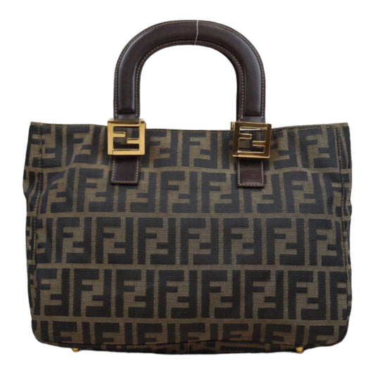 Very Good ( Rank A) ｜ FENDI Zucca Mamma HandBag ｜24022803