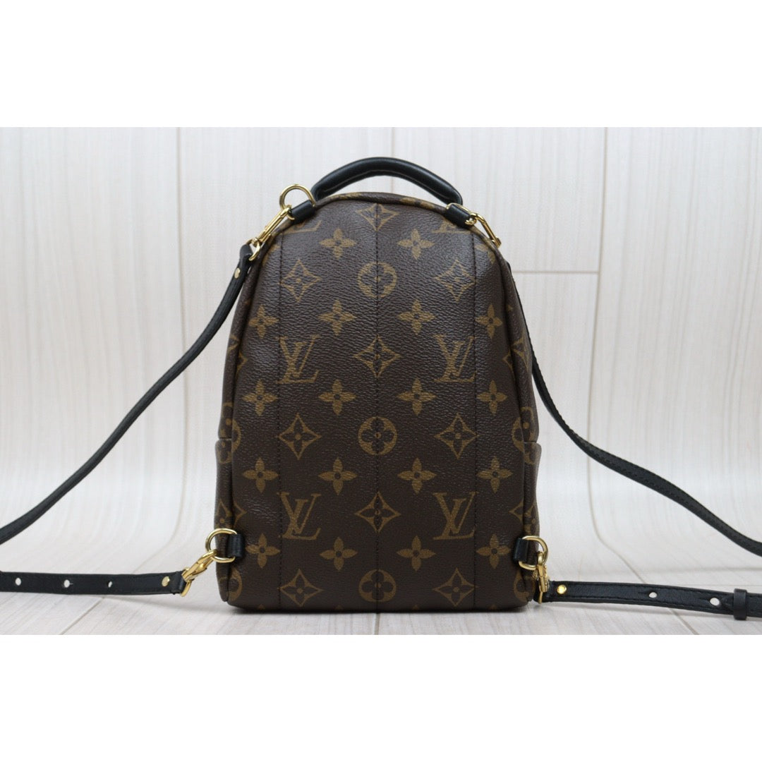 Very Good ( Rank A) ｜  LV Monogram Coated Canvas Mini Palm Springs Backpack｜S25022605