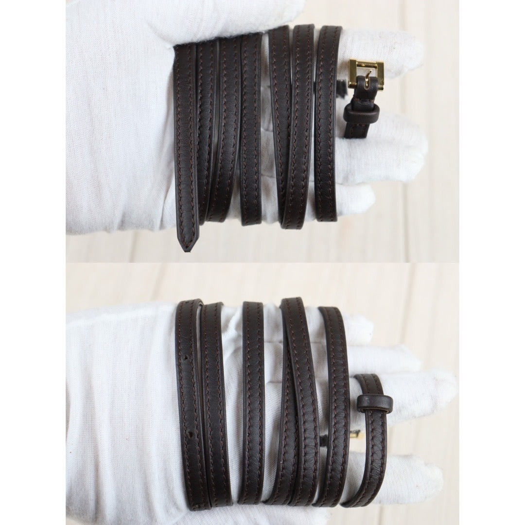 Rank A｜ LV Gazelle Damier Sauvage Halaco Shoulder Bag Brown ｜23103104