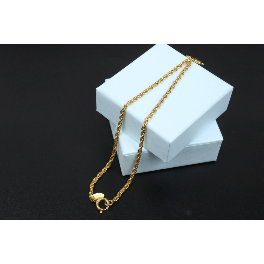 Very Good ( Rank A)｜CHANEL COCO Mark 24K Gold Plated Necklace｜V25061907