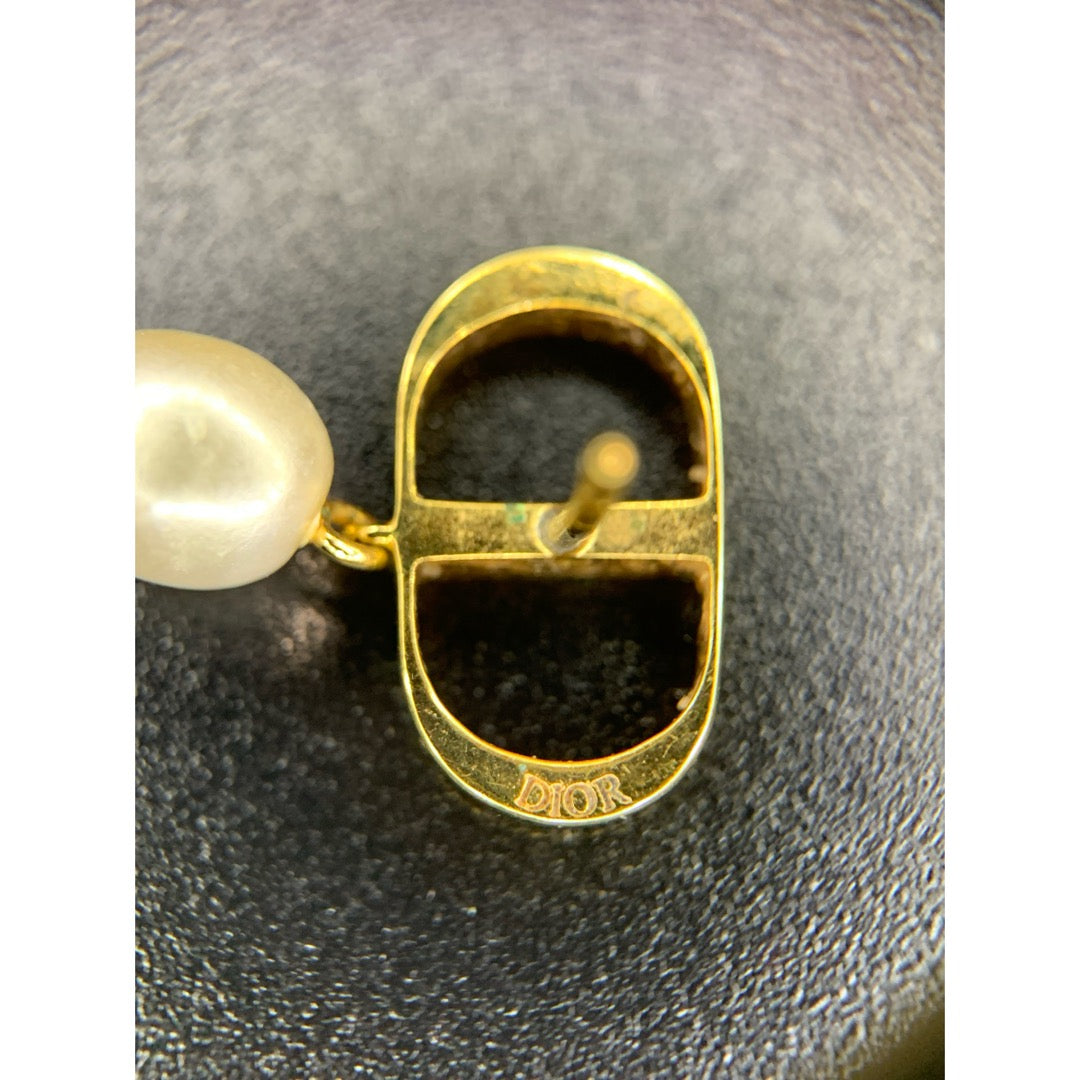 Good ( Rank AB)｜ Dior CD Pearl Earring｜V25071010