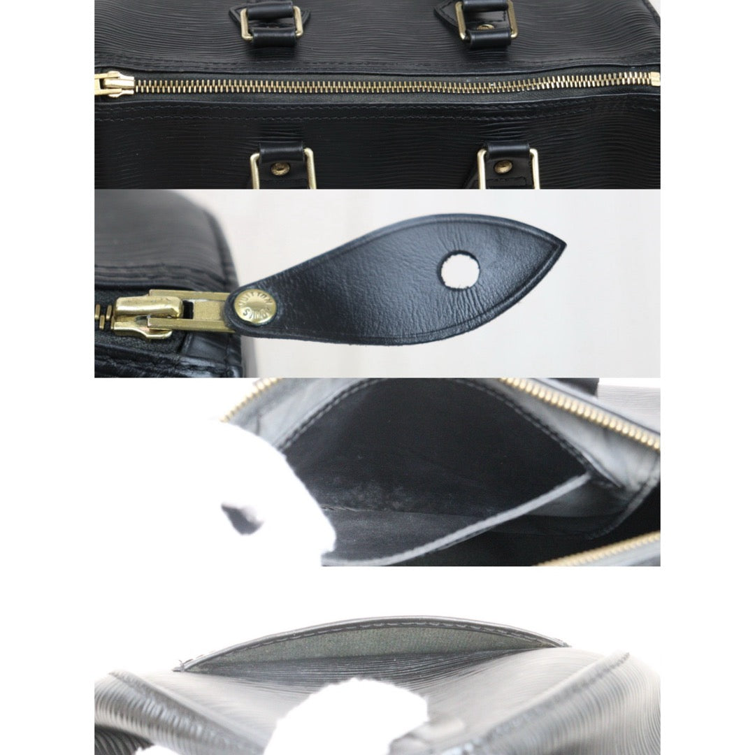 Good ( Rank AB)｜ LV Epi Speedy 25 Hand Bag Black｜25052907