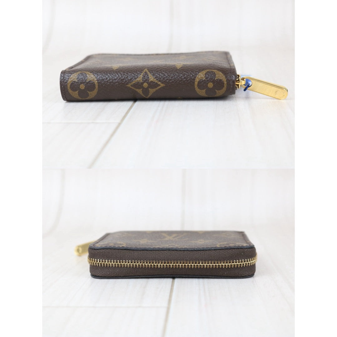 Include Entrupy Certificate of Authenticity｜Very Good ( Rank A)｜Louis Vuitton Monogram Zippy Coin Purse Wallet｜X26051713