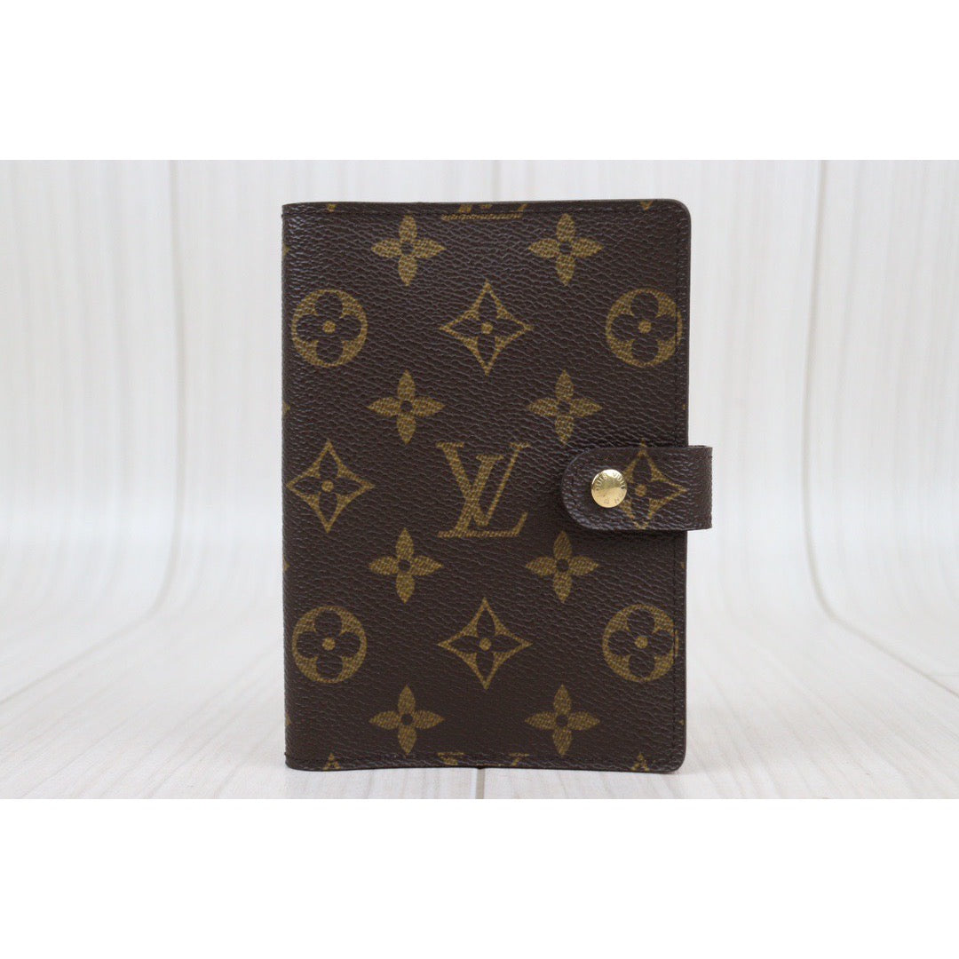 Very Good ( Rank A) ｜ LV Monogram Agenda PM Notebook Cover ｜Q24011813