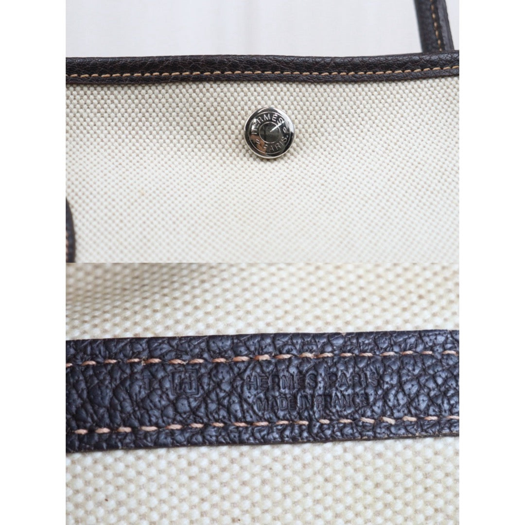 Good ( Rank AB)｜ HERMES Garden Party PM Handbag □H Stamp Made In 2004 Year｜25111308