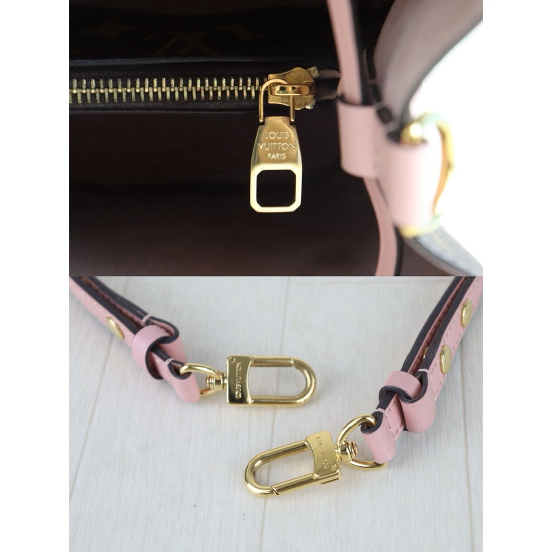 Include Entrupy Certificate of Authenticity｜Very Good ( Rank A)｜ Louis Vuitton Monogram Neo Noe Shoulder Bag Pink IC Chips Model｜H26062201