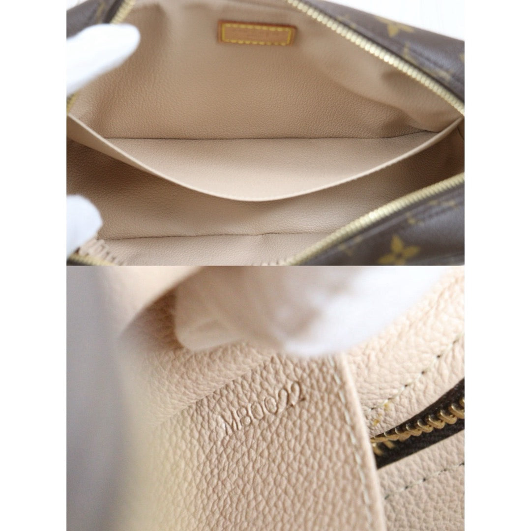 Include Entrupy Certificate of Authenticity｜Good ( Rank AB)｜ Louis Vuitton Truth Toilet 23 Monogram Makeup Pouch｜26052105
