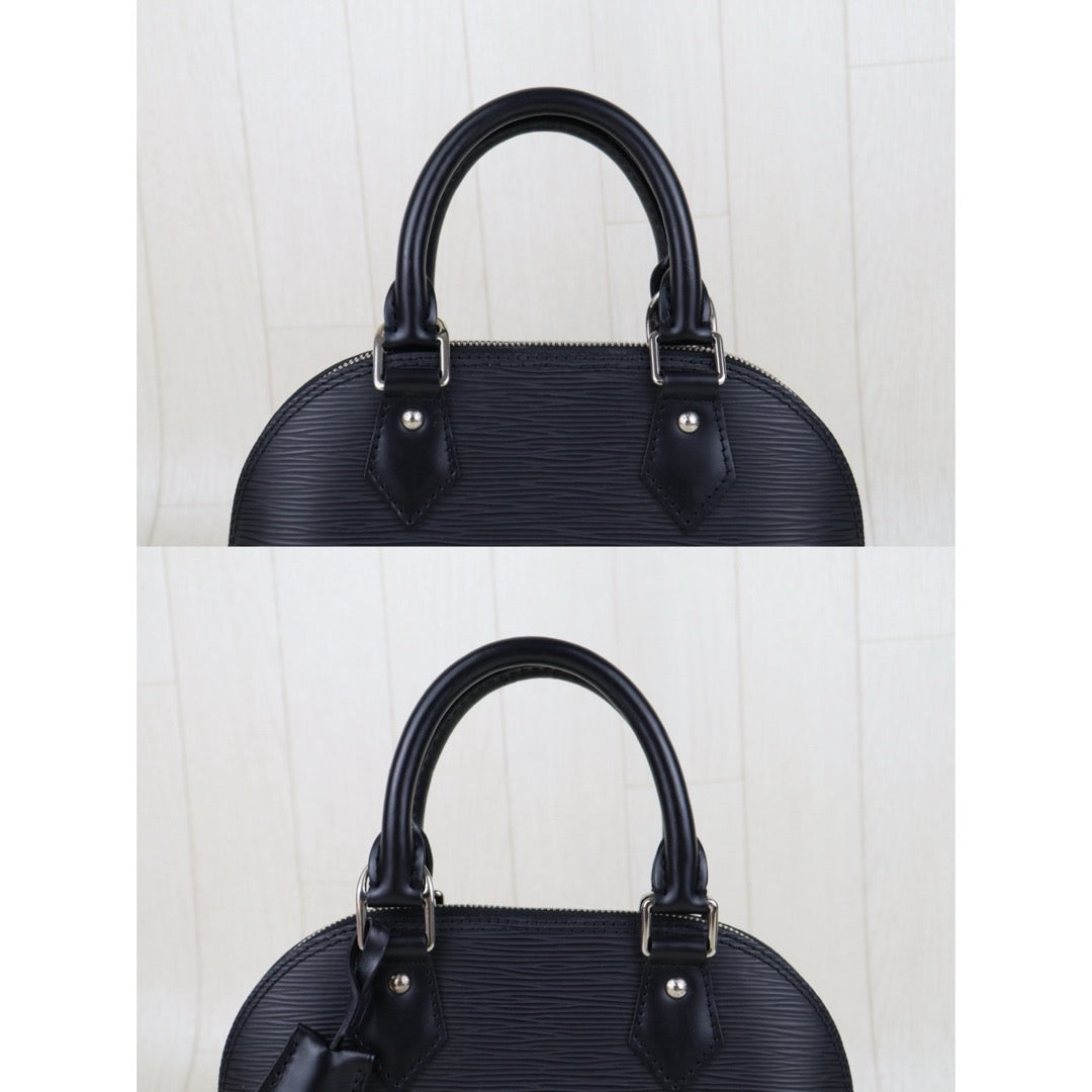 Very Good ( Rank A)｜LV Epi Alma BB HandBag Shoulder Bag Black IC Chips Model ｜S25081015