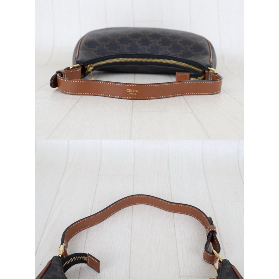 Very Good ( Rank A) ｜ CELINE AVA Triomphe Canvas Shoulder Bag｜S25081806