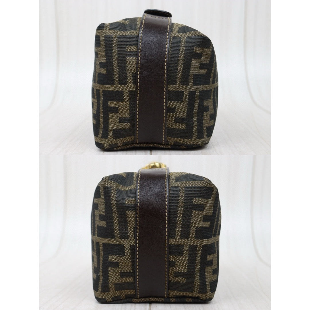 Good ( Rank AB)｜ FENDI PM Zucca Handbag ｜25040811