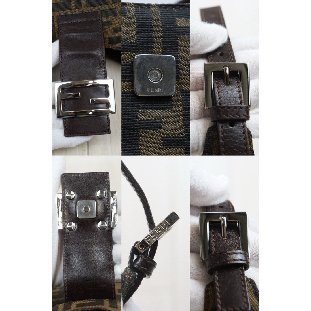 Good ( Rank AB)｜ FENDI Zucca Potato Case Shoulder Bag ｜25062621