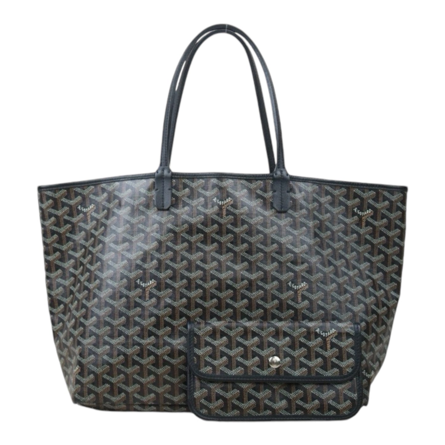 Very Good ( Rank A) ｜ Goyard Saint-Louis PM Tote Bag Black｜S24092814