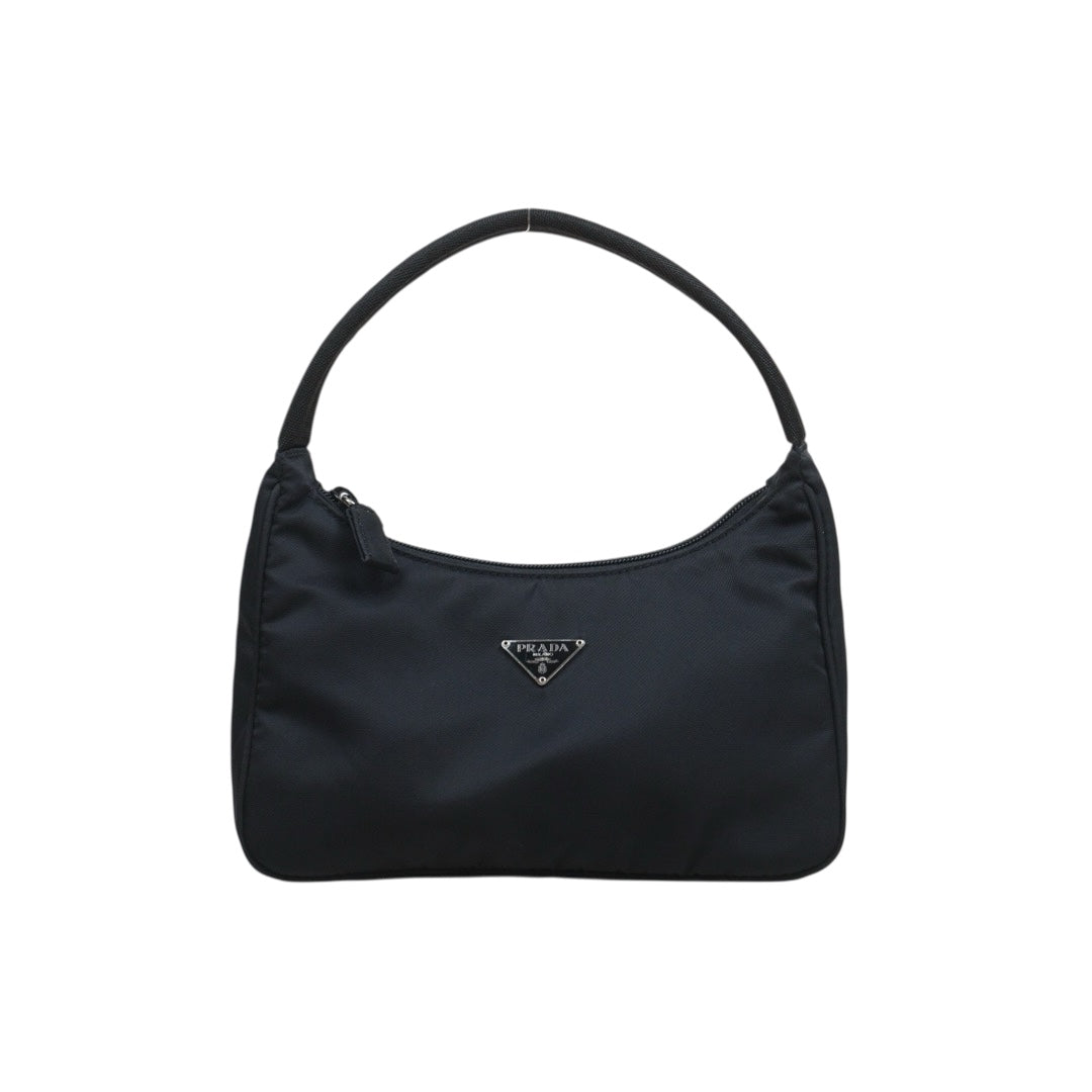 Very Good ( Rank A) ｜ PRADA HOBO HandBag Black｜25090403
