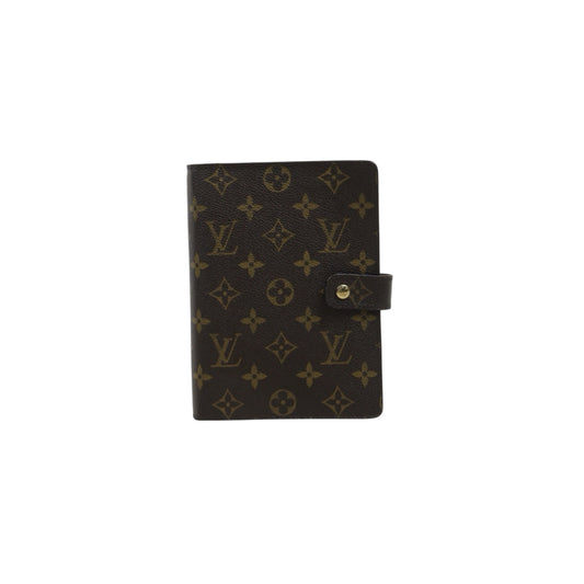 Very Good ( Rank A)  ｜ LV Monogram Medium Ring Agenda Cover Notebook Cover ｜25091204
