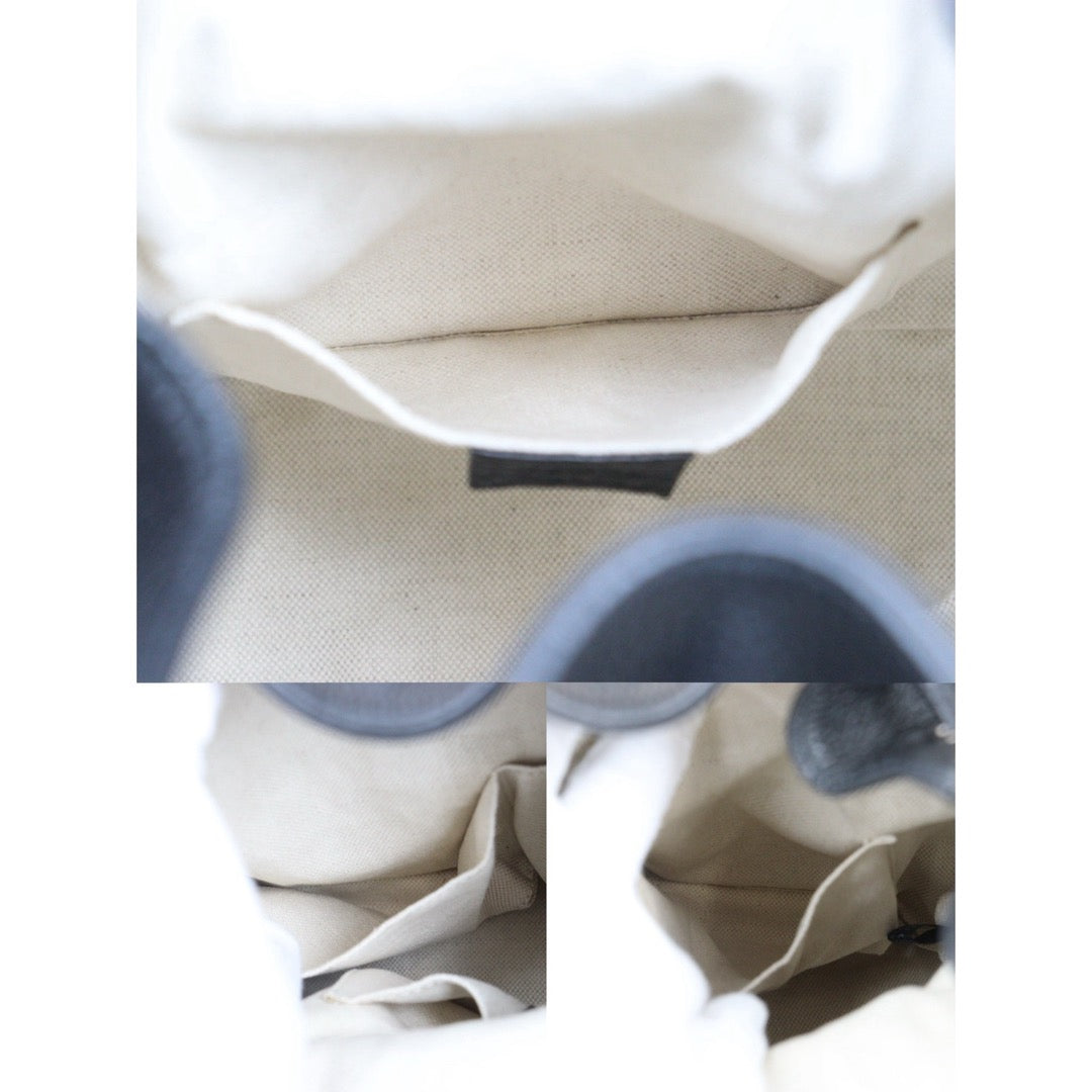 Very Good ( Rank A) ｜GUCCI Bamboo Leather Tassel Backpack GM Black｜25061007