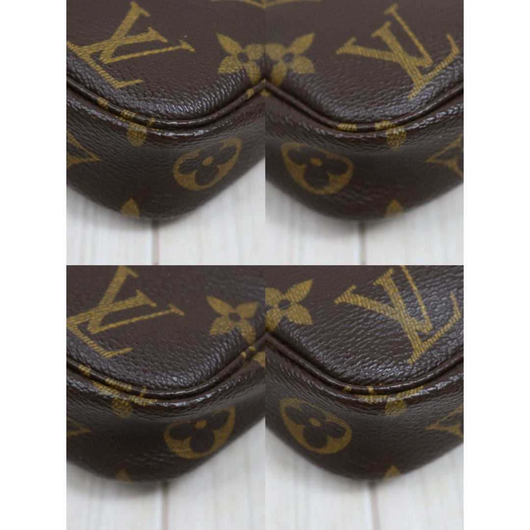 Include Entrupy Certificate of Authenticity｜Good ( Rank AB)｜Louis Vuitton Monogram Pochette Accessoires ｜26061204