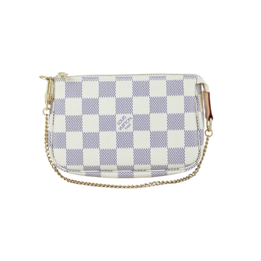 Excellent（Rank SA）｜ LV Mini Pochette Accessoir White｜X25091405