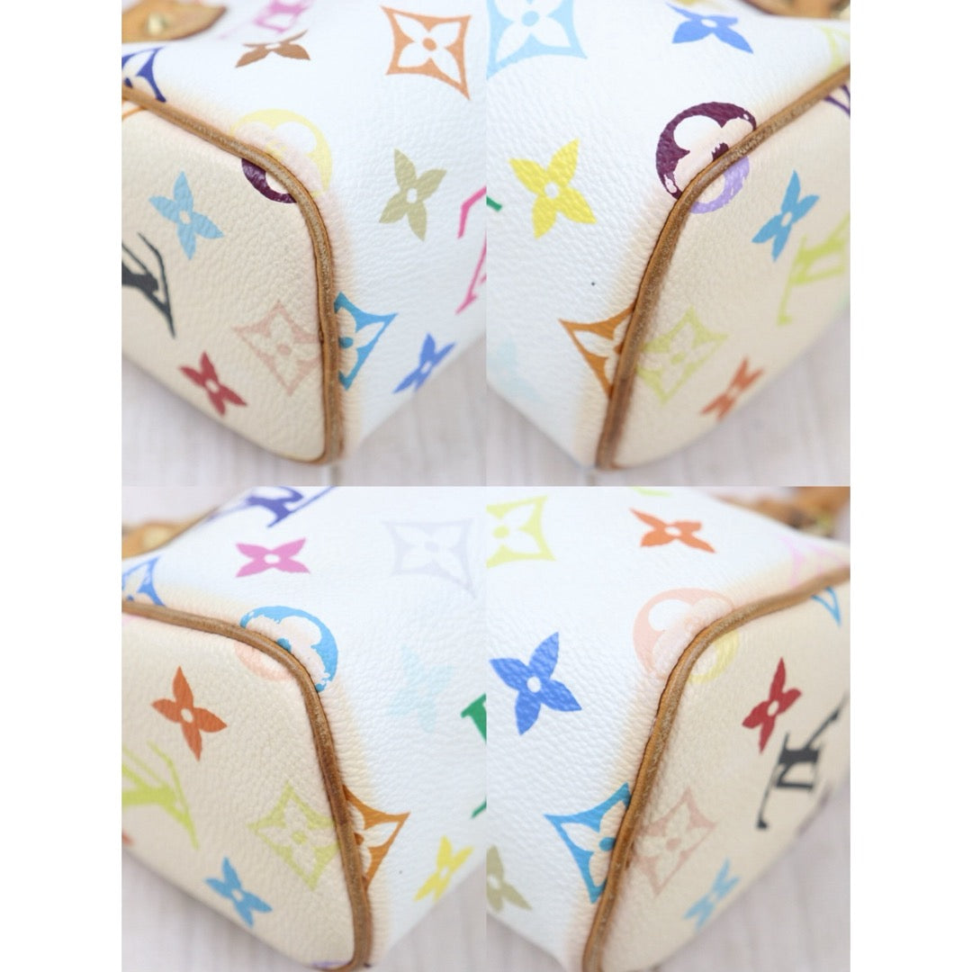 Good ( Rank AB)｜ LV Takashi Murakam Multi Monogram Mini Speedy Handbag ｜S25110421