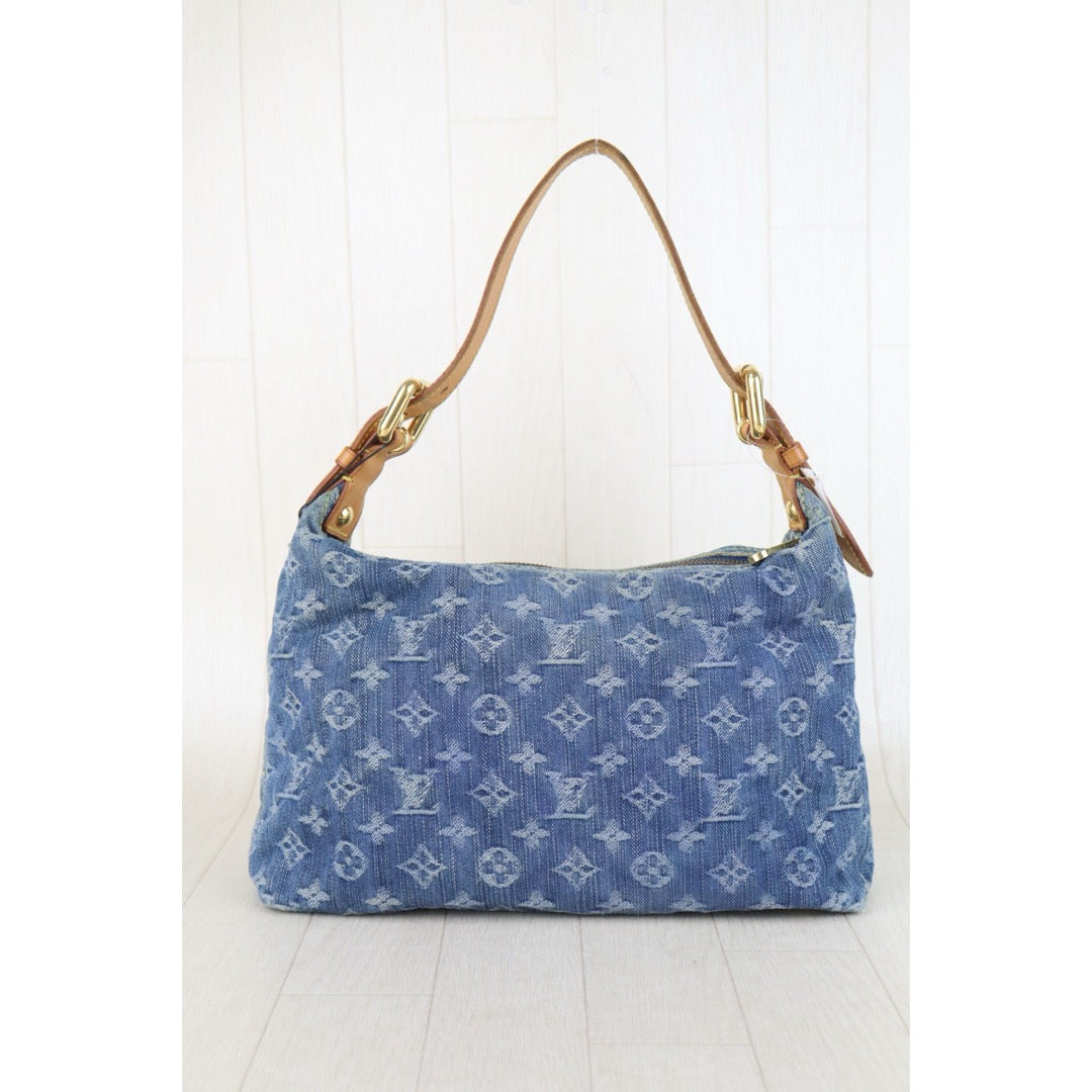 Include Entrupy Certificate of Authenticity｜Good ( Rank AB)｜Louis Vuitton Monogram Denim Baggy PM  ShoulderBag｜Z26092907