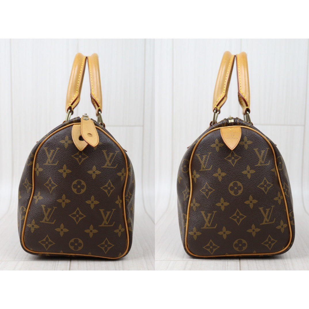 Rank AB｜ LV Monogram Speedy 25 Hand Bag ｜24051301