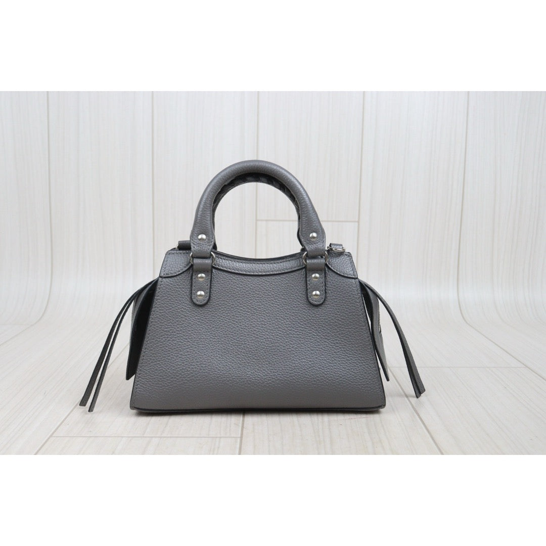 Very Good ( Rank A)｜Balenciaga Calf Leather Neo Classic City Grey HandBag ｜V25091604