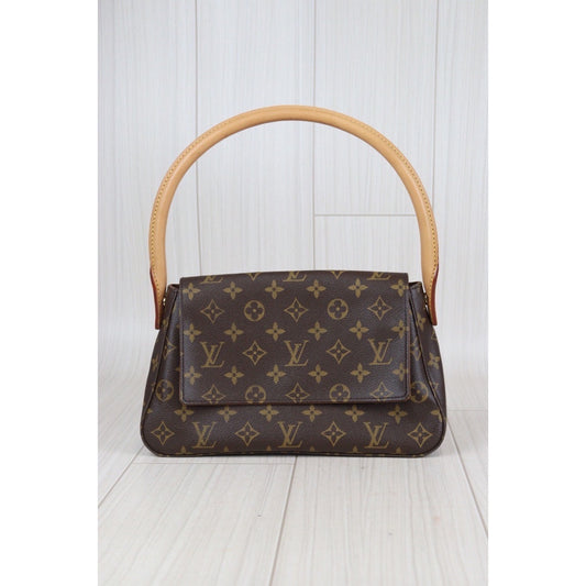 Rank A ｜ LV Monogram Mini looping Shoulder Bag ｜23080301