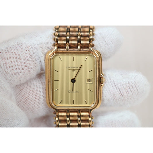 Rank AB｜ Longines 18k Gold Plated Quartz Watch ｜S24051501