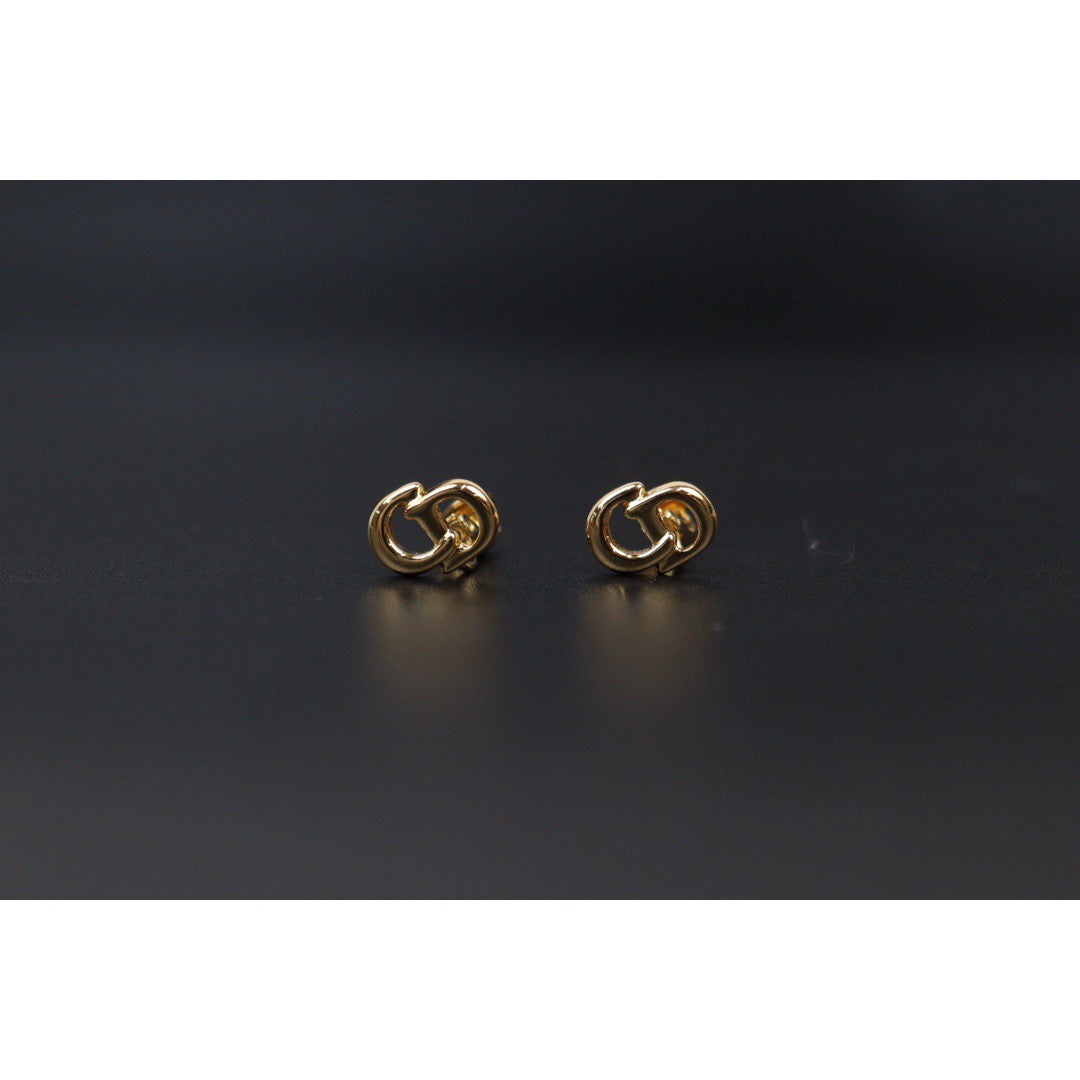 Rank A ｜ Dior CD Earring Gold Plated｜24061330