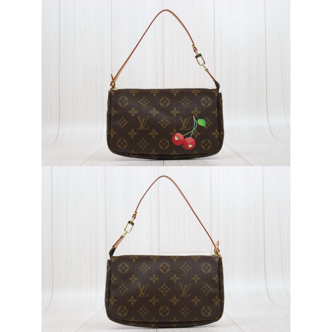 Good ( Rank AB)｜ LV Takashi Murakam Cherry Monogram Pochette Accessoires ｜25050224