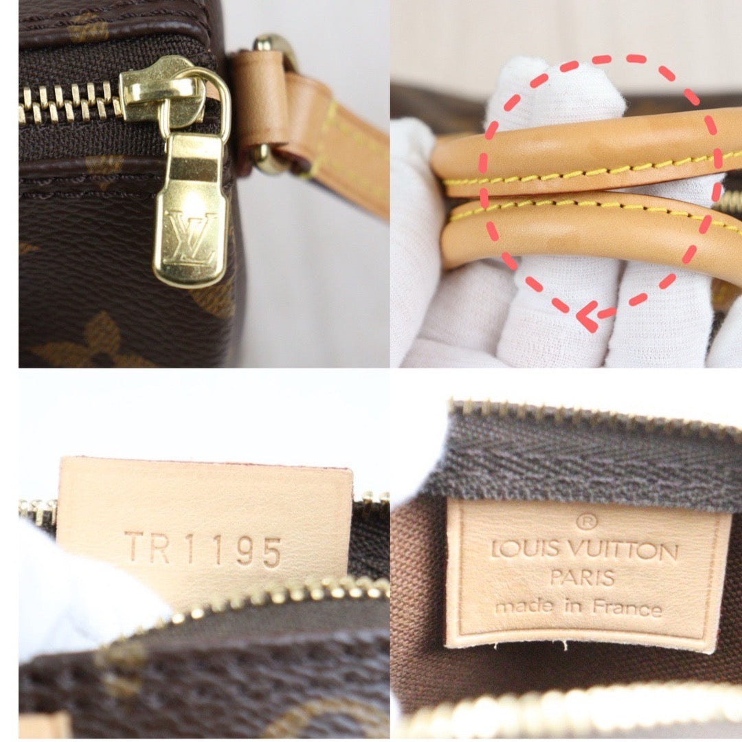 Rank A ｜LV Monogram Nano Speedy  Shoulder Bag｜23121904