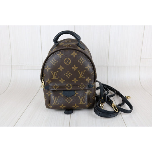Very Good ( Rank A) ｜  LV Monogram Coated Canvas Mini Palm Springs Backpack｜X25082203
