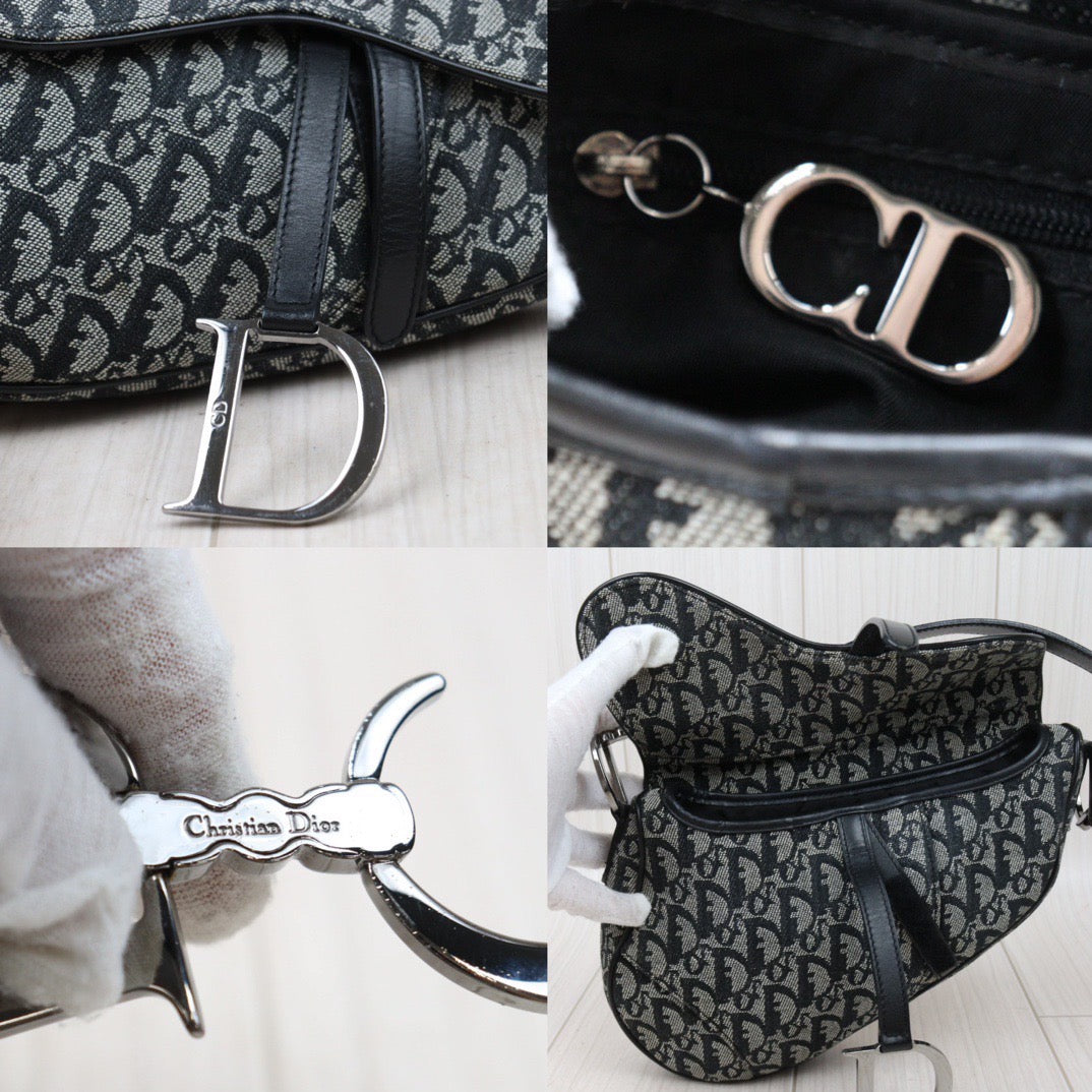 Very Good ( Rank A) ｜ Dior Trotter Saddle Bag Medium ｜P24051327