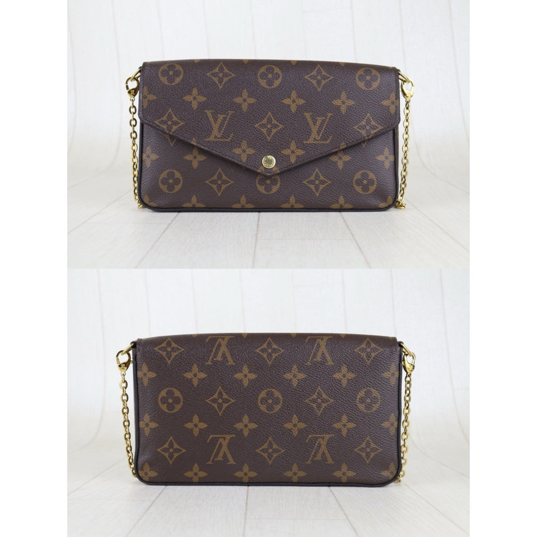 Very Good ( Rank A)｜LV Monogram Pochette Felicie Shoulder Bag｜S25100501