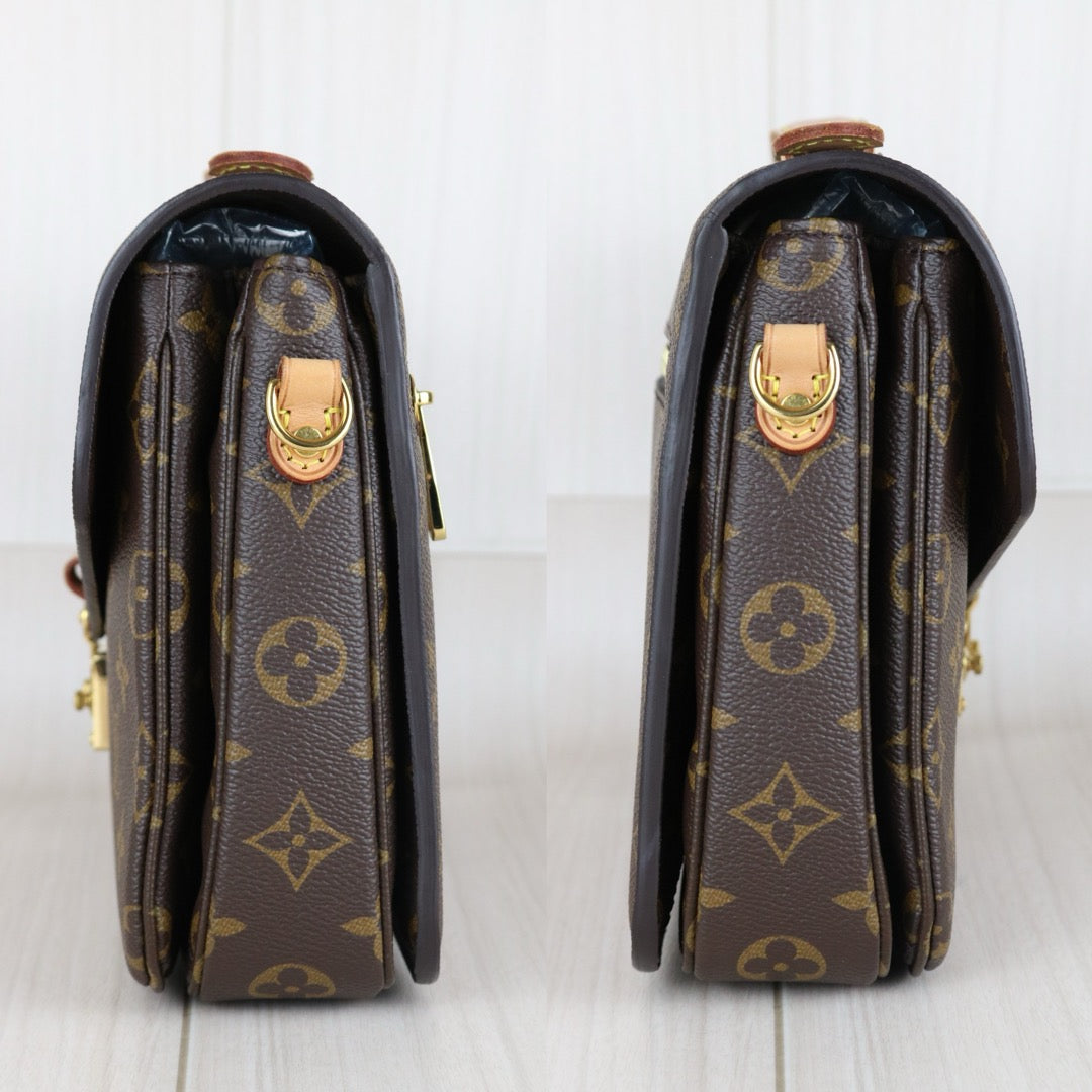 Good ( Rank AB)｜LV Monogram Pichette Metis ShoulderBag IC Chips Model｜X26030109