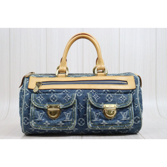 Good ( Rank AB) ｜ LV Monogram Denim Noe Speedy Handbag   ｜26022604