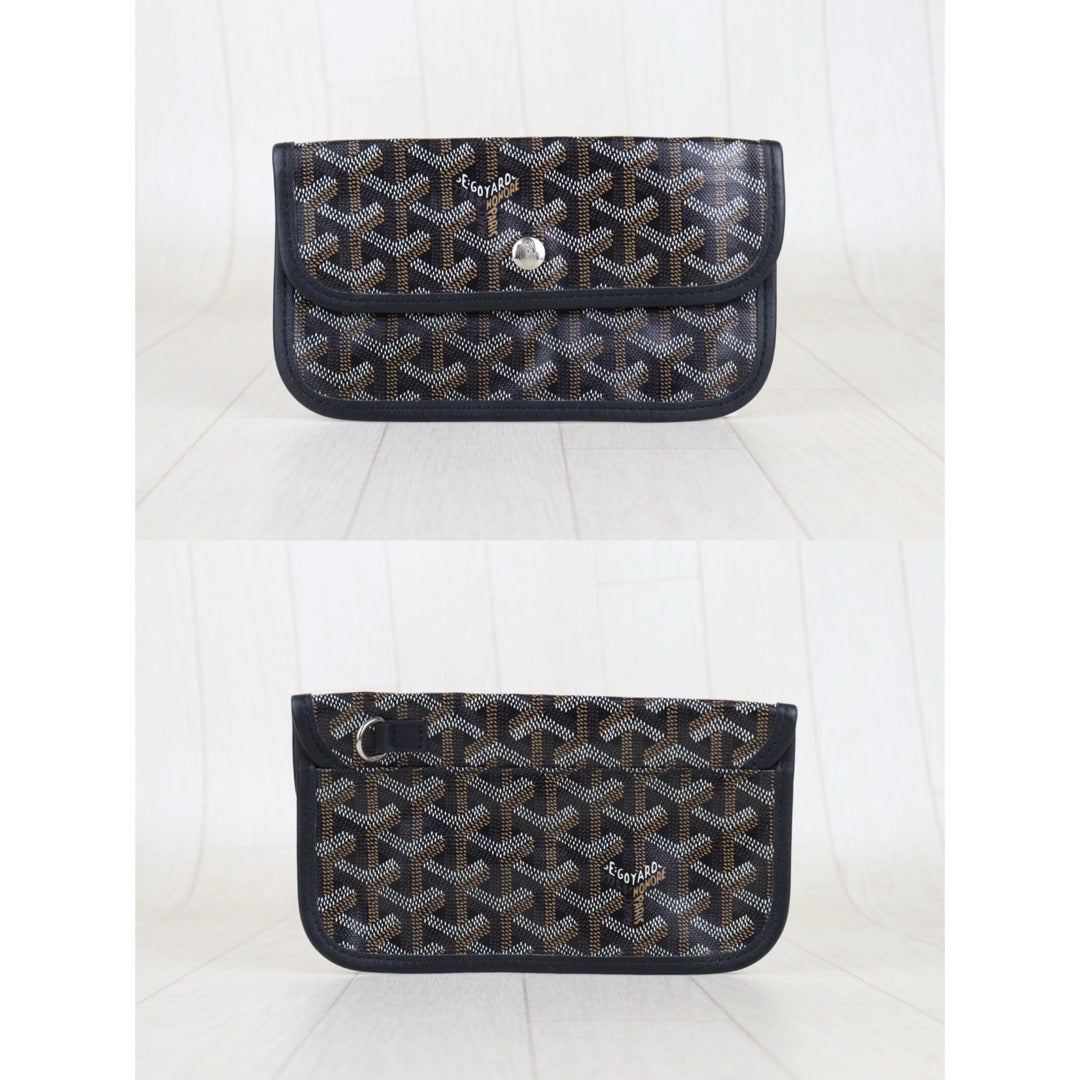 Very Good ( Rank A)｜ Goyard Saint-Louis PM Tote Bag Black｜S25092809