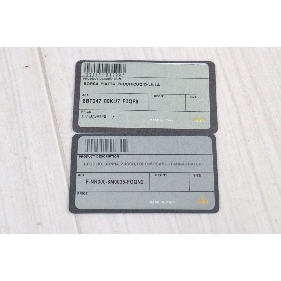 Rank A｜ FENDI Zucca Wallet｜24022214