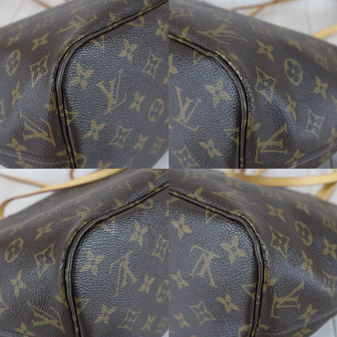 Include Entrupy Certificate of Authenticity｜Good ( Rank AB)｜ Louis Vuitton Monogram Neverful MM ShoulderBag With Pouch  ｜S26030807