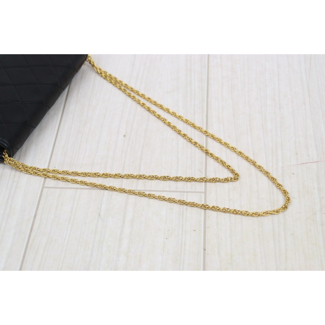 Very Good ( Rank A)｜ CHANEL Mini Coco Mark  Lambskin Matrasse Chain Shoulder Bag ｜25082903