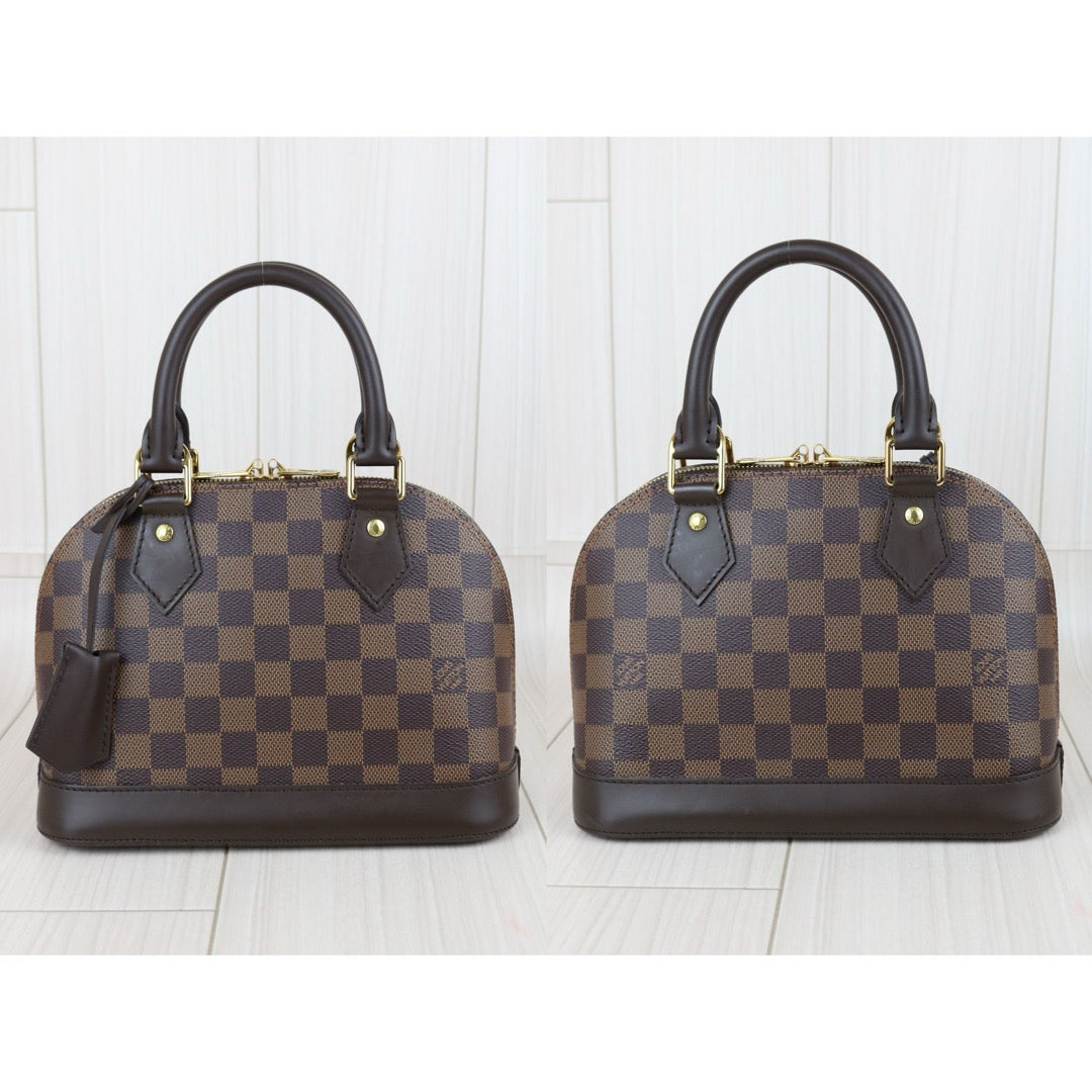 Include Entrupy Certificate of Authenticity｜Good ( Rank AB)｜Louis Vuitton Damier Alma BB HandBag Shoulder Bag IC Chips Model｜X26100704