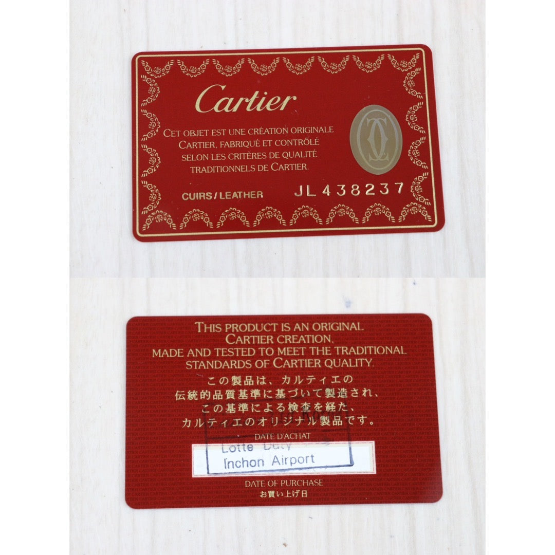 Rank A ｜ Cartier Vintage Box Leather  Hand Bag ｜24031214